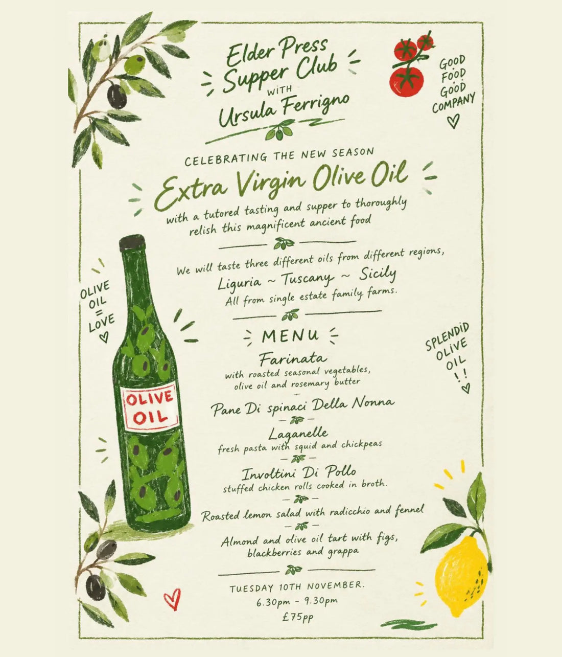 Supper Club 10 Nov 2026